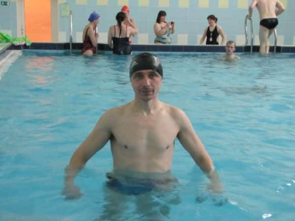 Баня и состязание по плаванью