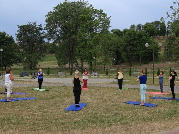 йога флешмоб