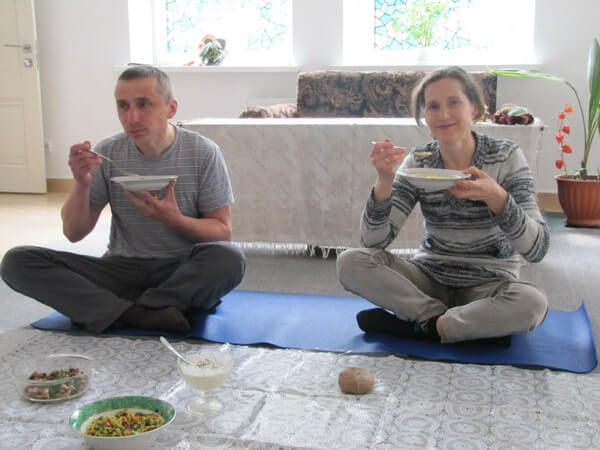 о питании йогов