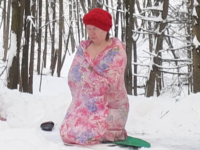 зимние забавы йогов